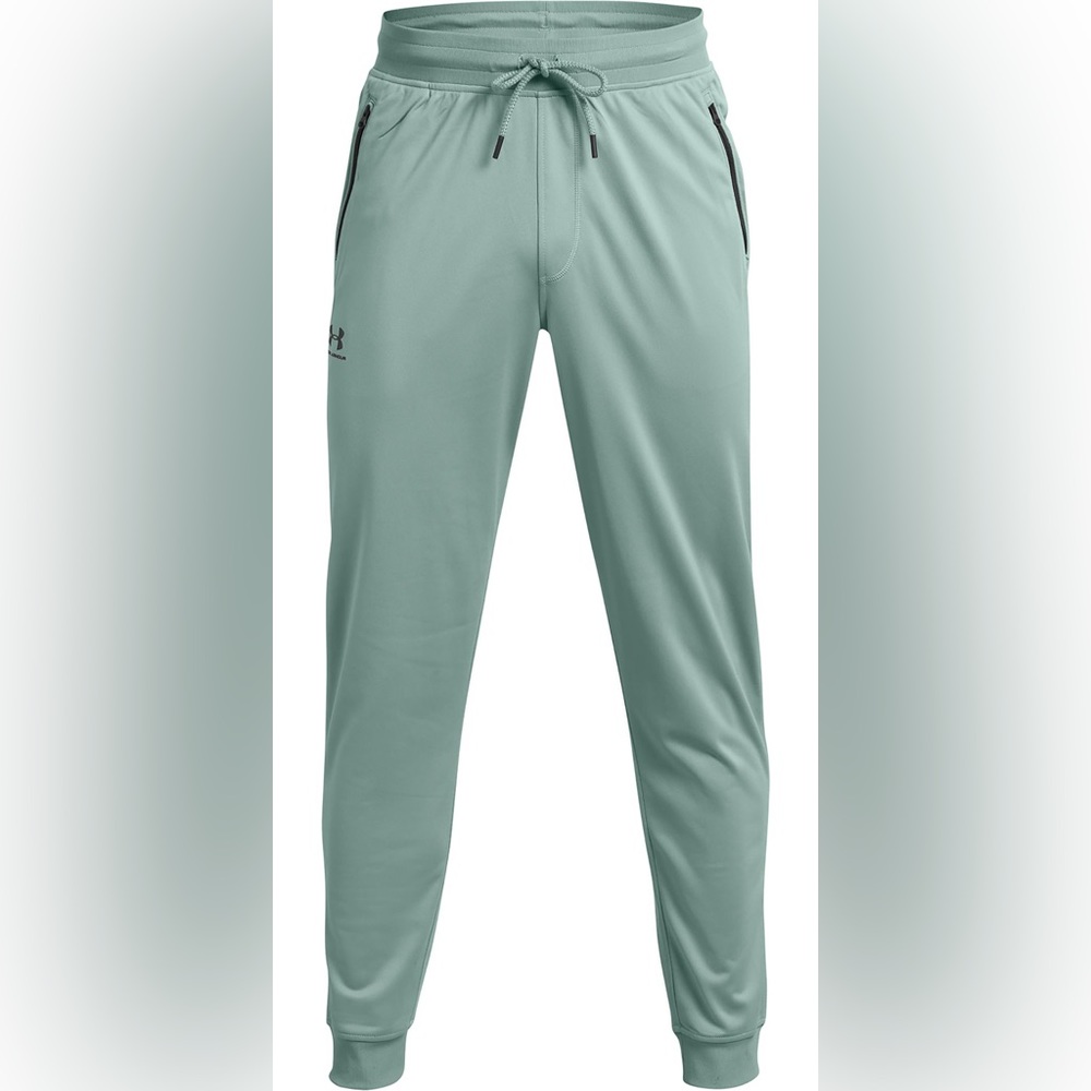 Under Armour Men's Sportstyle Joggers in Fresco Green/ Black